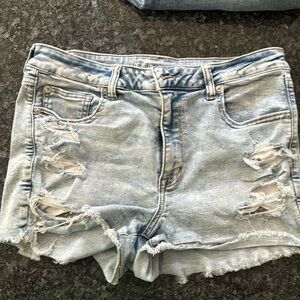American Eagle Women’s Hi-Rise Shortie Shorts